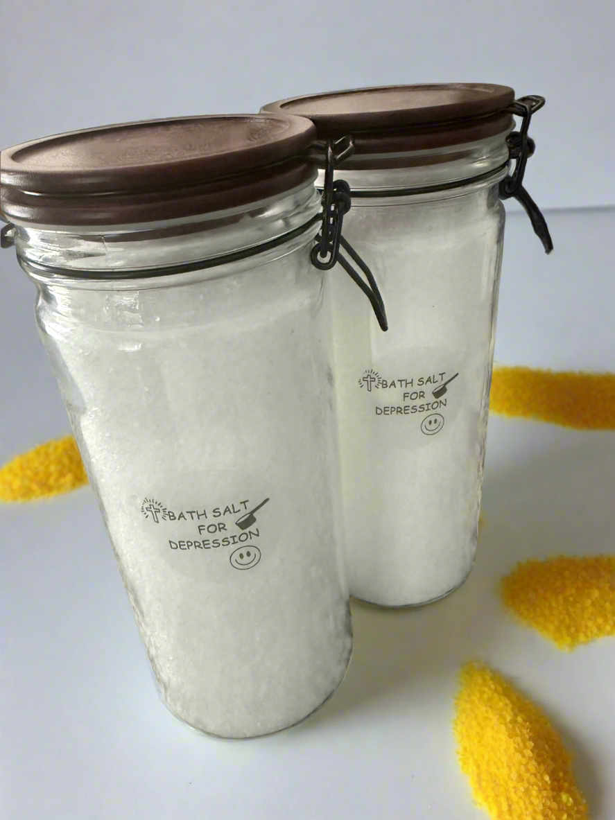 Bath Salt  Blessed by GOD (Depression) With SCOOP Trust It AMEN